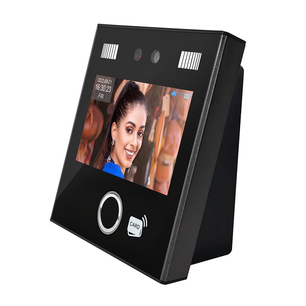 MAXIMA AI FACIAL/FINGER READER TM-AIFACE11F 4.3 SCREEN ATTENDANCE, view 2
