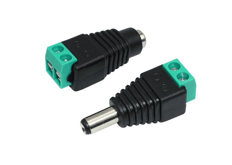 PLUG DC JACK - FEMALE-TERMINALS DC-06F