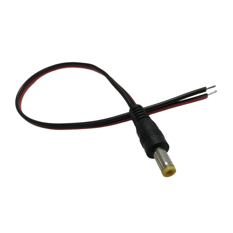 PLUG DC JACK-MALE WITH LEAD (DC-001)
