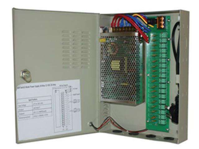 PSU 12V 20A 18-Way