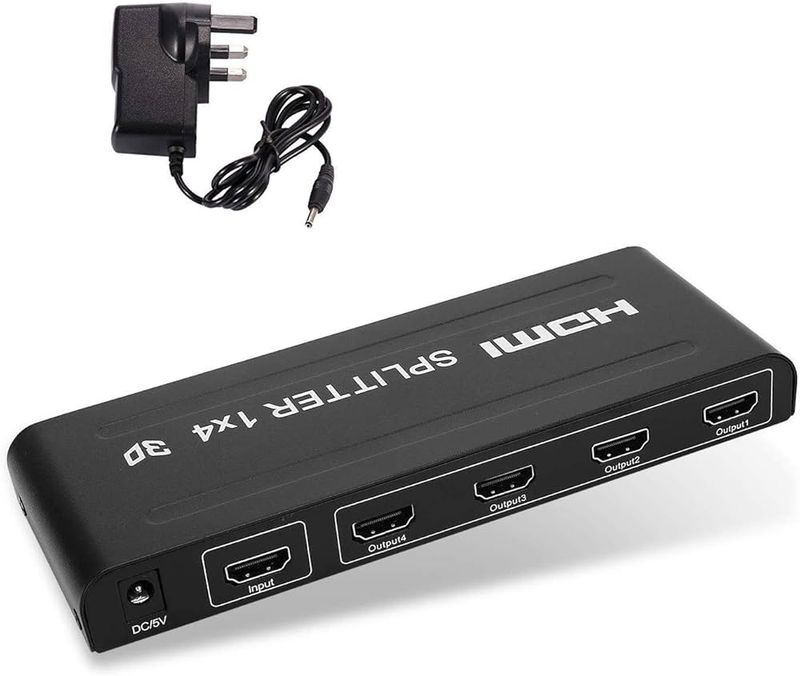 HDMI 1 IN 4 OUT SPLITTER